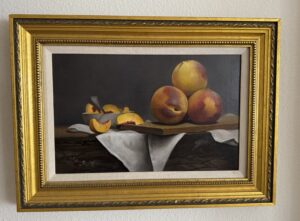 Peaches Still Life