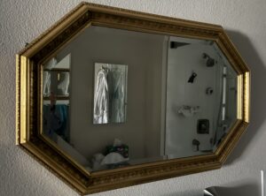 Oblong Octagonal Mirror